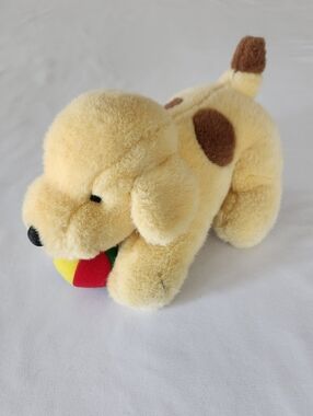 Vintage 1993 Spot the Dog plush toy w Ball by Eden Toys